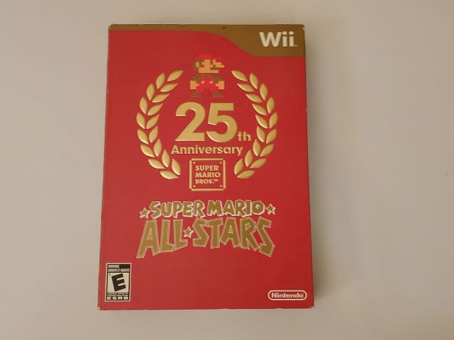 Nintendo Wii Super Mario All Stars 25th Anniversary video game